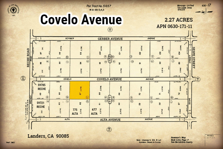 Covelo Avenue
